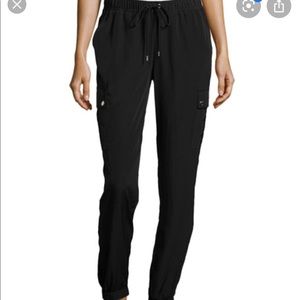 Michael kors black cargo jogger small NWT
